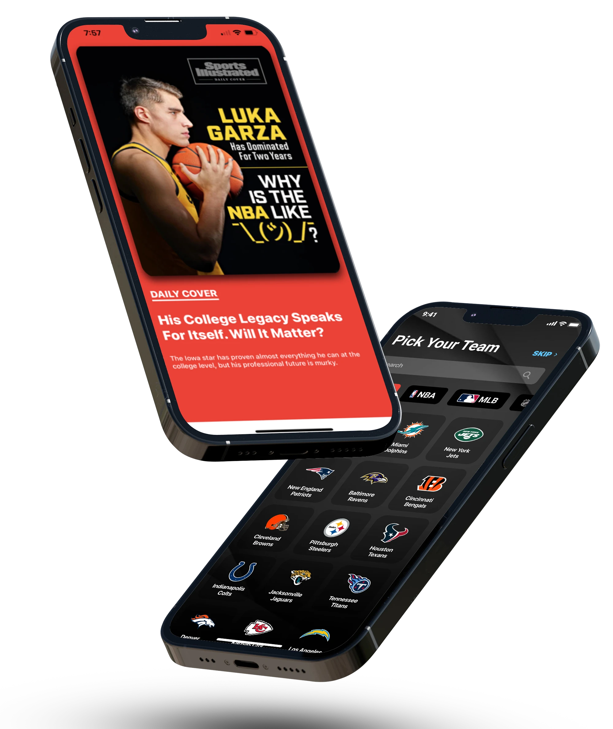 Sports Illustrated App headline image